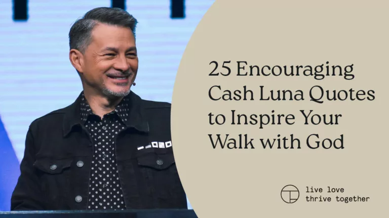 25 citas alentadoras de Cash Luna para inspirar tu caminar con Dios